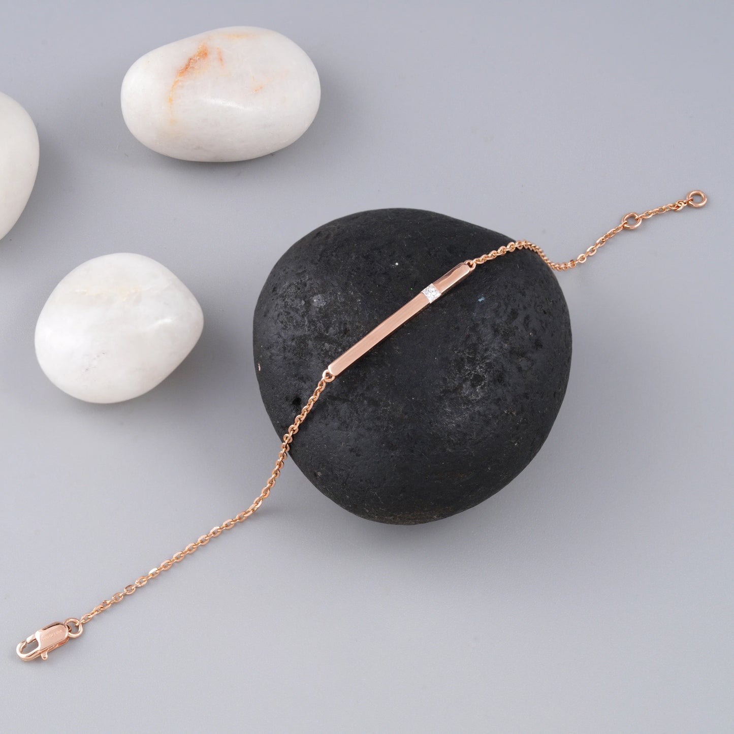 Princess Shape lab Diamond Bracelet