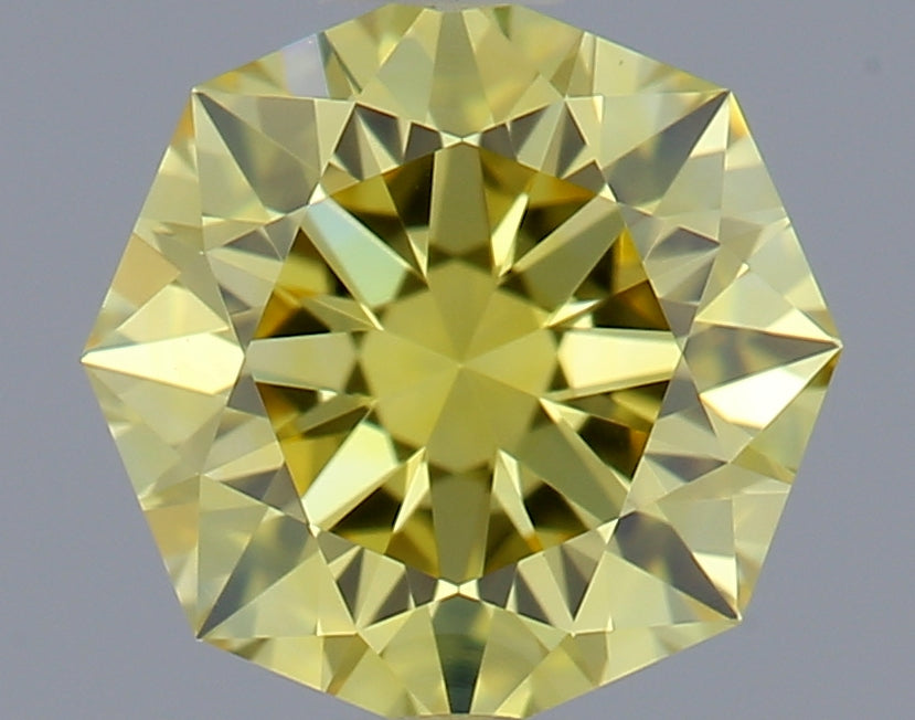Octagonal 0.56 Fancy VVS2 Lab Grown Diamond