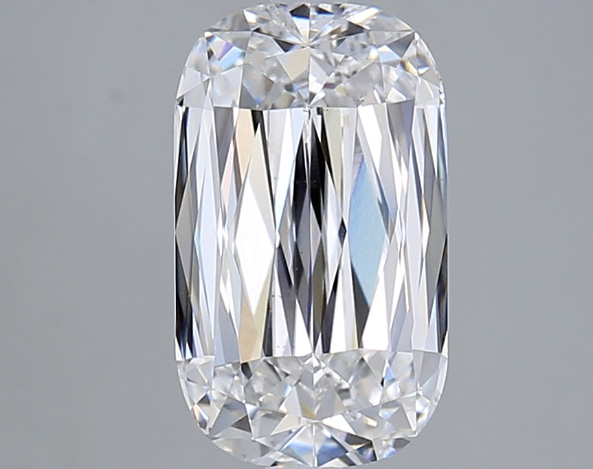 Cushion 2.67 E VS1 Lab Grown Diamond