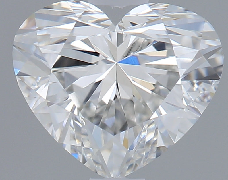 Heart 1.13 E VVS2 Lab Grown Diamond