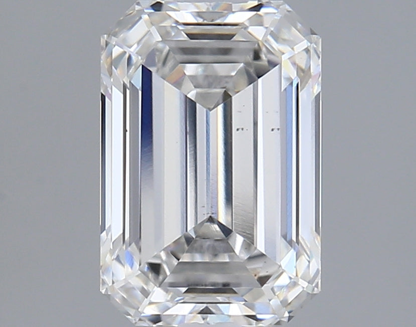 Emerald 1.63 E VS2 Lab Grown Diamond