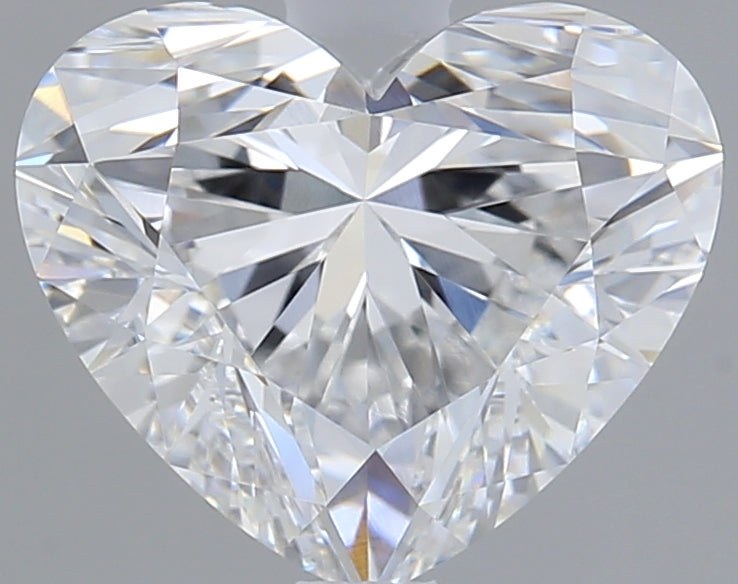Heart 2.14 E VVS2 Lab Grown Diamond