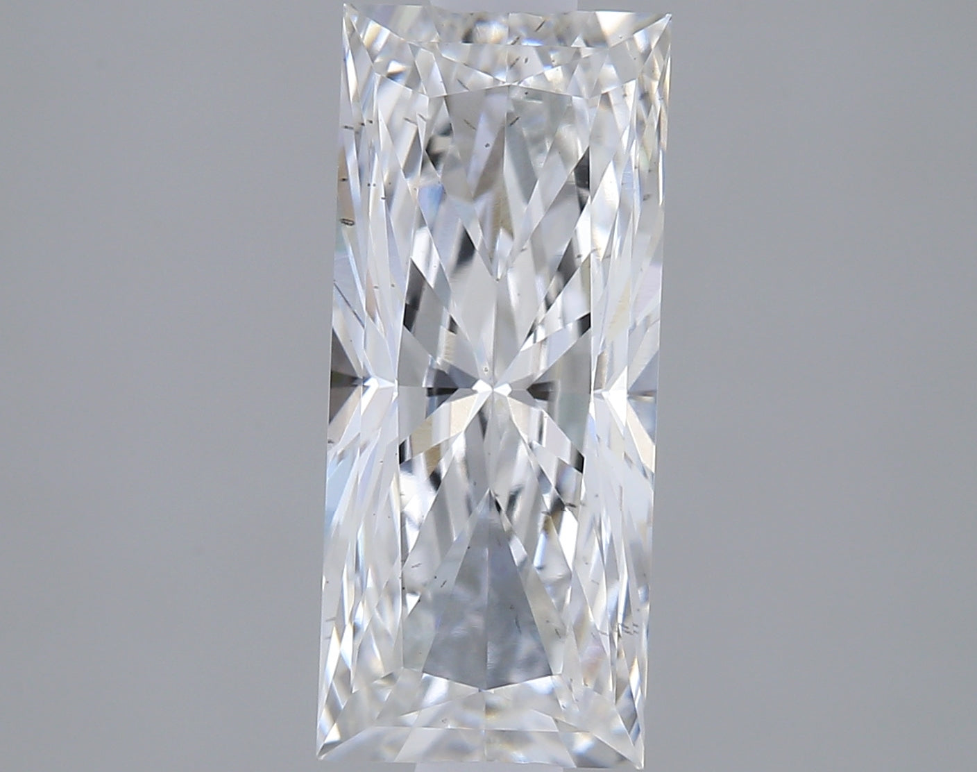 Rectangular Princess 1.57 F VS2 Lab Grown Diamond