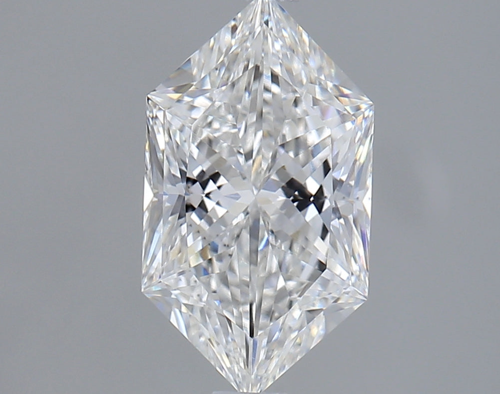 Hexagonal 1.57 F VS2 Lab Grown Diamond