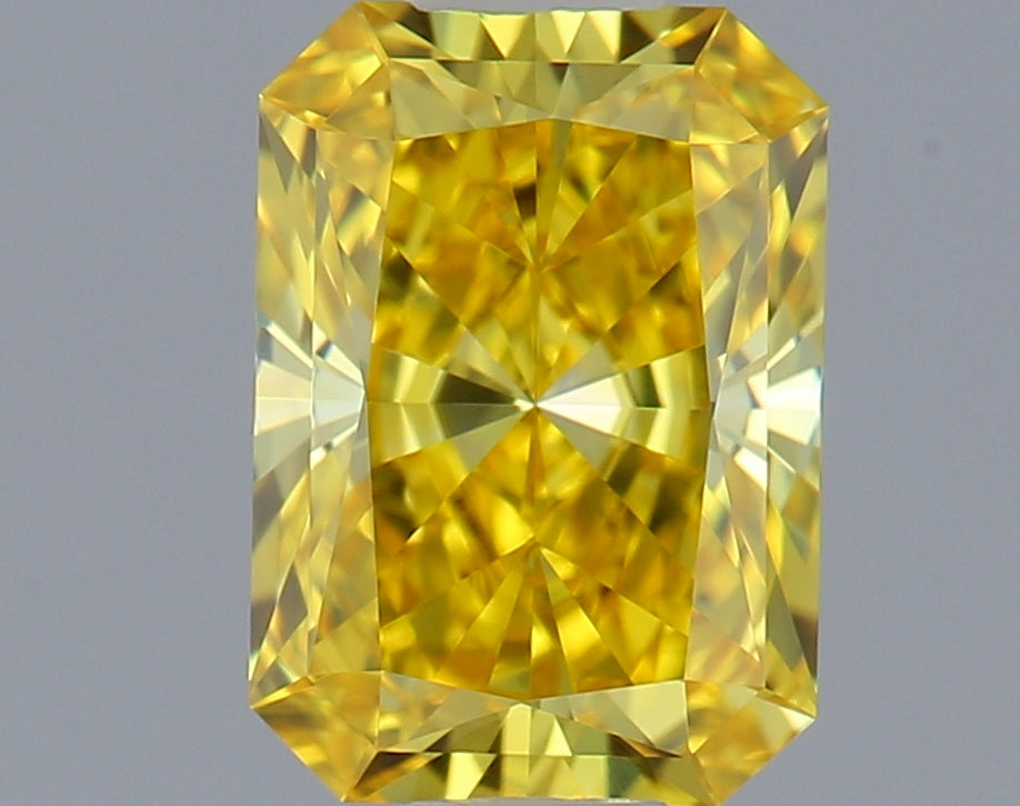 Radiant 0.52 Fancy VVS2 Lab Grown Diamond