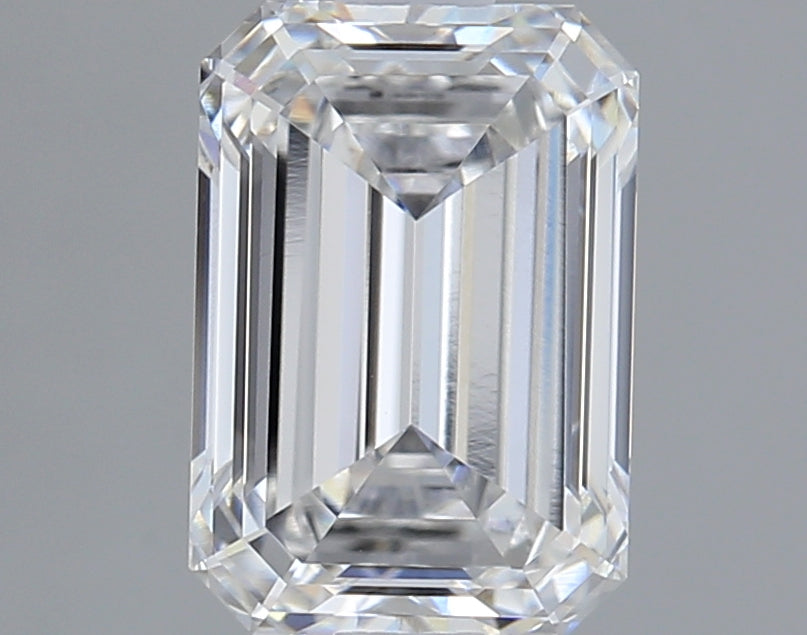 Emerald 1.53 E VVS1 Lab Grown Diamond