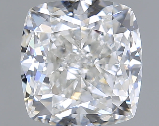 Cushion 2.11 F VS1 Lab Grown Diamond