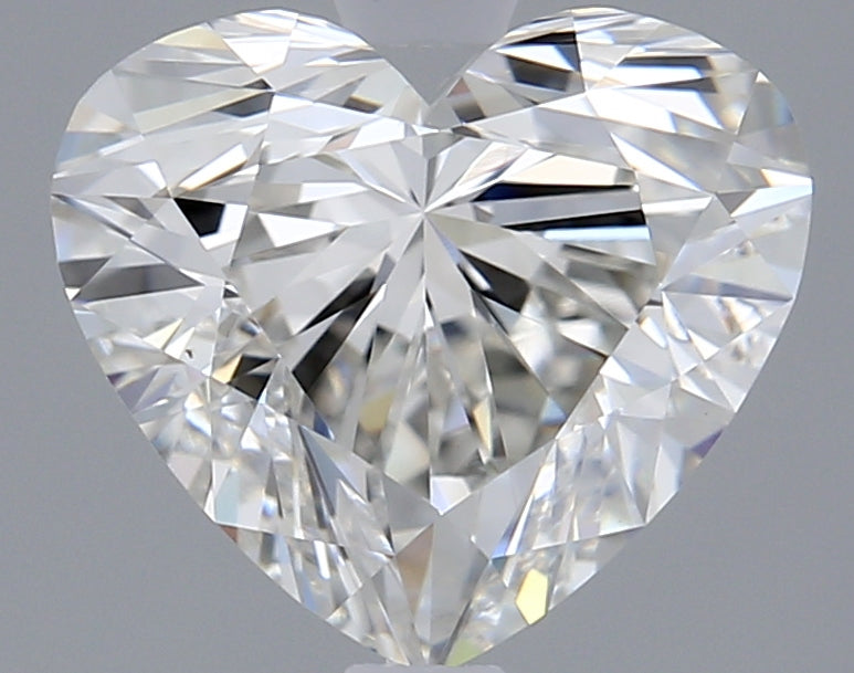 Heart 2.21 G VVS2 Lab Grown Diamond