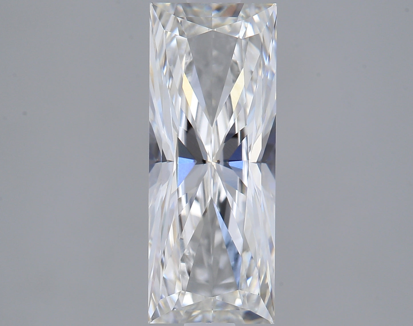 Rectangular Princess 1.74 F VVS2 Lab Grown Diamond