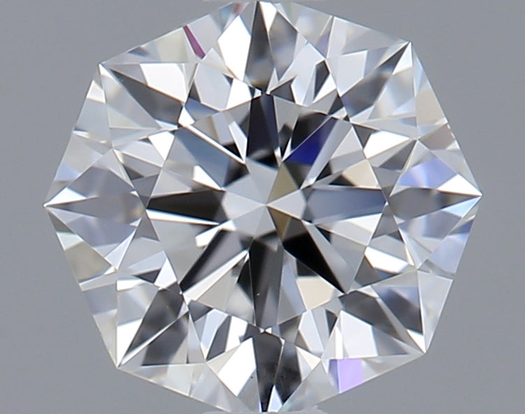 Octagonal 0.83 E VVS2 Lab Grown Diamond