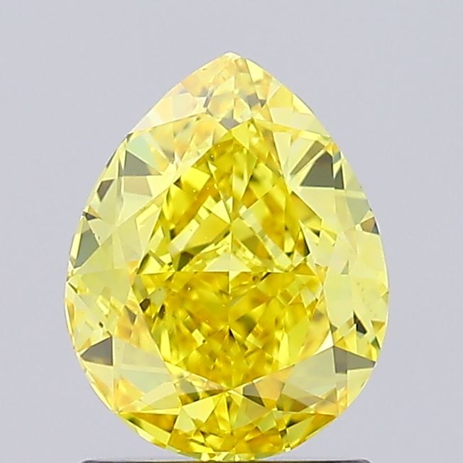 Pear Modified Brilliant 1.22 Fancy VS1 Lab Grown Diamond