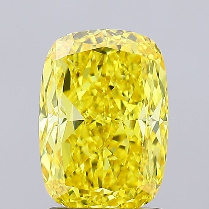 Cushion Brilliant 1.52 Fancy VVS2 Lab Grown Diamond