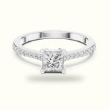 The Princess Basket Solitaire Ring