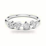 The Box Round Cluster Ring