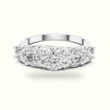 Round Lab-Grown Diamond Five-Stone Ring