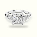 Princess Three-Stone Lab-Grown Diamond Ring