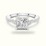 Princess Three Stone Lab-Grown Diamond Ring