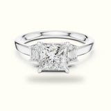 Princess Three-Stone Lab-Grown Diamond Ring