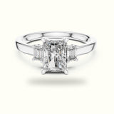 Radiant Three-Stone Lab-Grown Diamond Ring